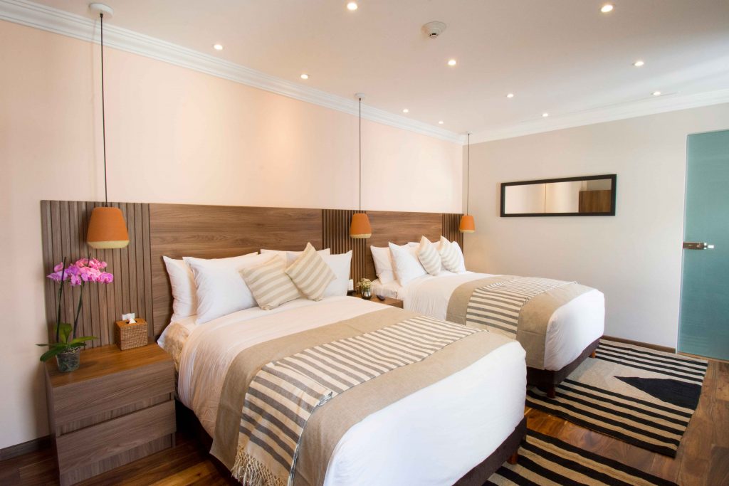 Suites con camas dobles - Casa Santiago Hotel Boutique